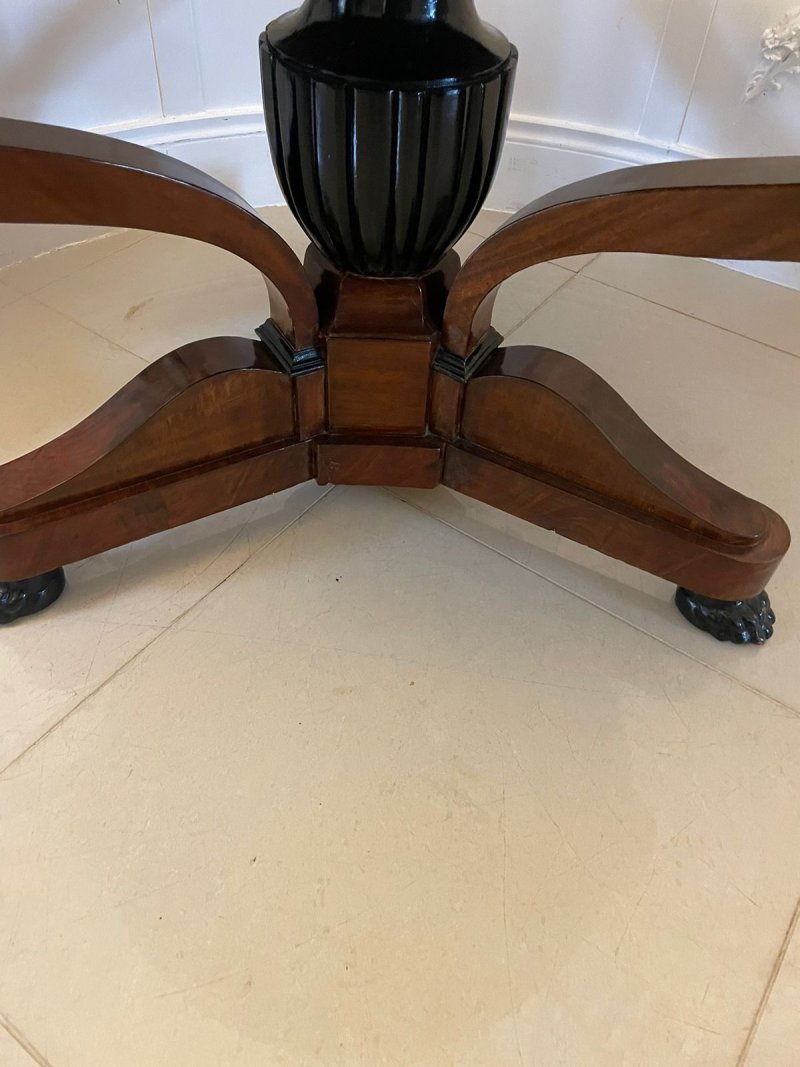 Outstanding Quality Antique French Victorian Marble Top Centre Table - Image 7